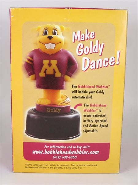 ゴールディーゴーファー FUNKO(ファンコ) Wacky Wobbler(ワッキーワブラー) ボブルヘッド