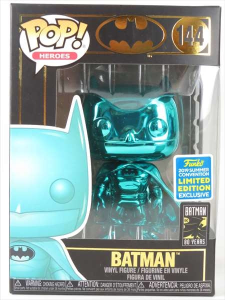 バットマン ブルークロム 2019年SUMMER CONVENTION限定 FUNKO(ファンコ) POP! HEROES 144
