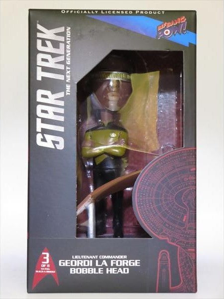 ラフォージ スタートレック STAR TREK(THE NEXT GENERATION) BUILD-A-BRIDGE BIF BANG POW! ボブルヘッド