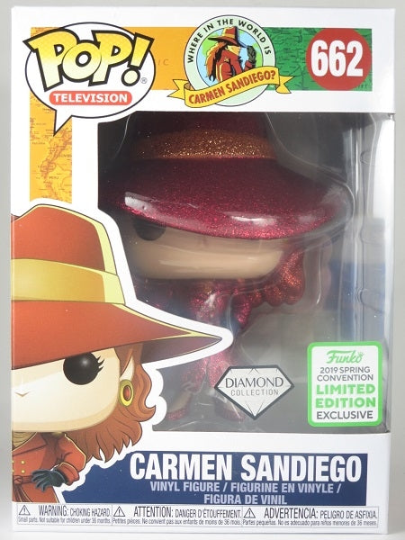 カルメン・サンディエゴ グリッター版 2019年 SPRING CONVENTION限定 FUNKO(ファンコ) POP! TELEVISION 662