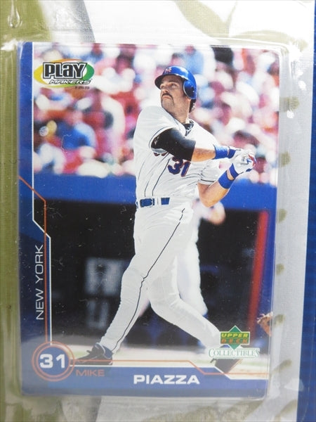 マイク・ピアッツァ ニューヨーク・メッツ ボブルヘッド 2001 MLB Play Makers bobble head Upper Deck(アッパーデック)