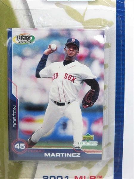ペドロ・マルティネス ボストン・レッドソックス ボブルヘッド 2001 MLB Play Makers bobble head Upper Deck(アッパーデック)