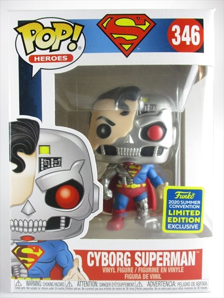 サイボーグ・スーパーマン 2020年SUMMER CONVENTION限定 FUNKO(ファンコ) POP! HEROES 346