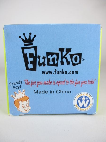 【箱傷】 フレディ君 ピース黒Tシャツ FUNKO(ファンコ) Wacky Wobbler(ワッキーワブラー) ボブルヘッド
