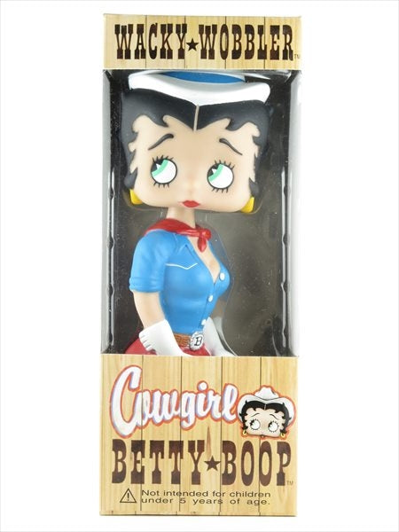 カウガールベティ BETTY BOOP(ベティ・ブープ)] FUNKO(ファンコ) Wacky Wobbler(ワッキーワブラー) ボブルヘッド