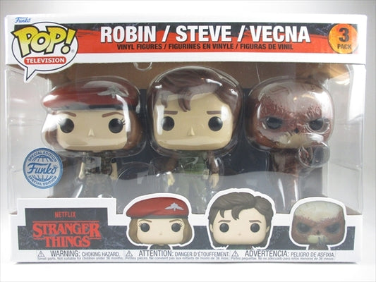 ロビン、スティーブ、ヴェクナ3体セット [ストレンジャーシングス] FUNKO(ファンコ) POP! TELEVISION 3PACK