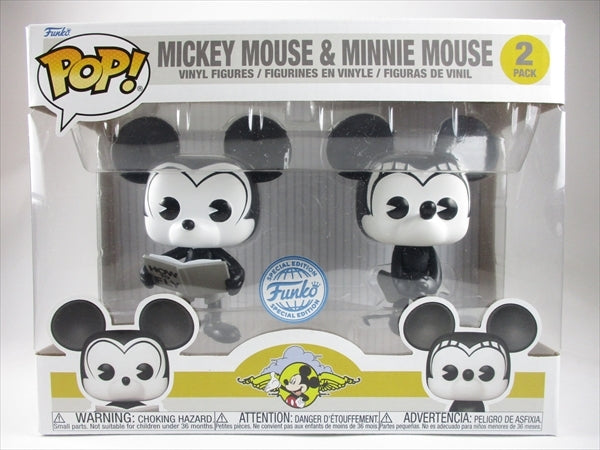 飛行機狂ミッキー＆ミニー [MICKEY MOUSE] FUNKO(ファンコ) POP! 2PACK