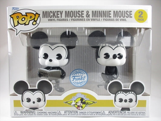 飛行機狂ミッキー＆ミニー [MICKEY MOUSE] FUNKO(ファンコ) POP! 2PACK