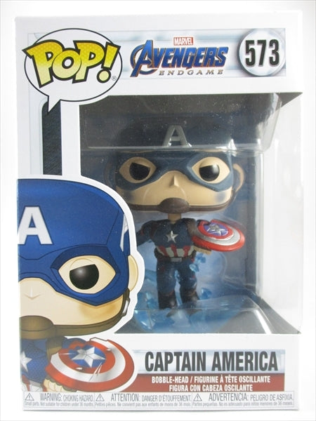 【箱傷】 キャプテン・アメリカ withムジョールニア [アベンジャーズ/エンドゲーム] FUNKO(ファンコ) POP! 573