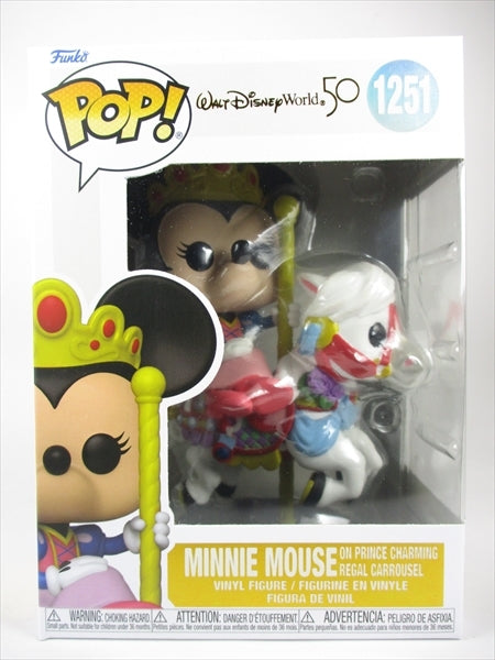 ミニーマウス onプリンス・チャーミング・リーガル・カルーセル [ウォルト・ディズニー・ワールド50th] FUNKO(ファンコ) POP! 1251