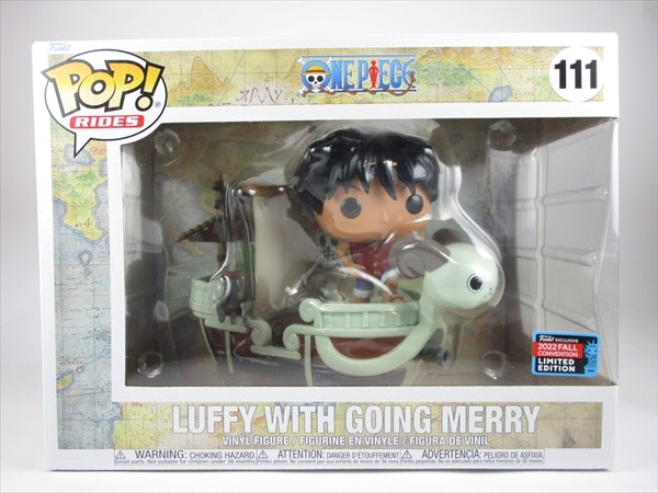 ルフィwithゴーイングメリー号 2022年FALL CONVENTION限定 [ONE PIECE(ワンピース)] FUNKO(ファンコ) POP! RIDES 111