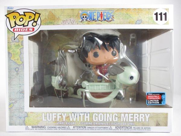 ルフィwithゴーイングメリー号 2022年FALL CONVENTION限定 [ONE PIECE(ワンピース)] FUNKO(ファンコ) POP! RIDES 111
