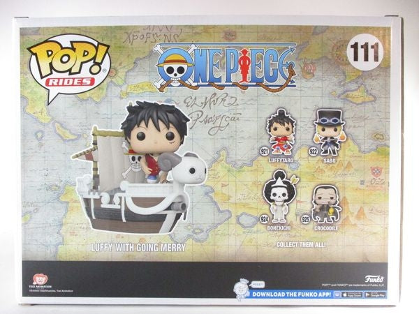 ルフィwithゴーイングメリー号 2022年FALL CONVENTION限定 [ONE PIECE(ワンピース)] FUNKO(ファンコ) POP! RIDES 111