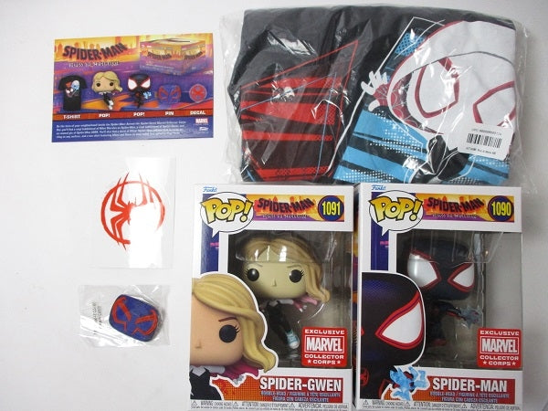 スパイダーマン：アクロス・ザ・スパイダーバース FUNKO COLLECTOR CORPボックス [SPIDER-MAN] FUNKO POP!(ファンコ)