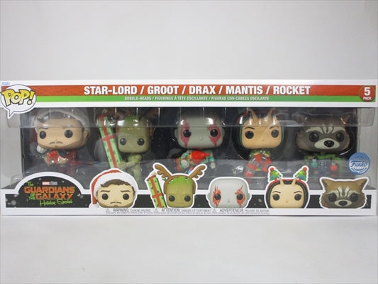 スターロード、グルート、ドラックス、マンティス、ロケット [ガーディアンズ・オブ・ギャラクシー：ホリデー・スペシャル] FUNKO(ファンコ) POP! 5PACK