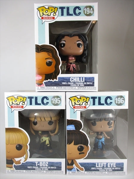 TLC３体セット [TLC] FUNKO(ファンコ) POP! ROCKS 194-196