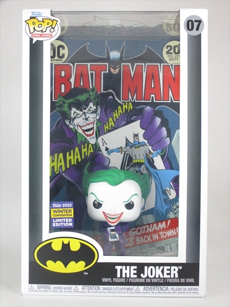 ジョーカー 2022年WINTER CONVENTION限定 [バットマン(BATMAN)] FUNKO(ファンコ) POP! COMIC COVERS 07