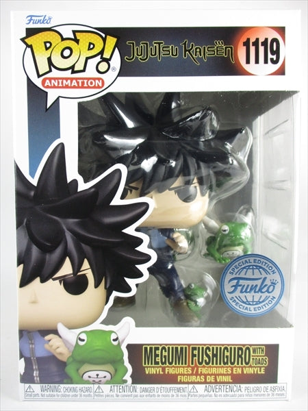 伏黒恵 with 蝦蟇 [呪術廻戦] FUNKO(ファンコ) POP! ANIMATION 1119
