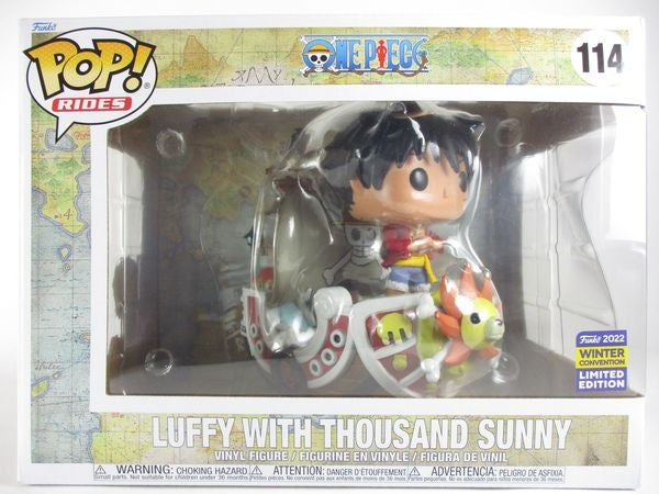 ルフィwithサウザンドサニー号 2022年WINTER CONVENTION限定 [ONE PIECE(ワンピース)] FUNKO(ファンコ) POP! RIDES 114