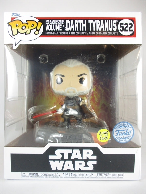 ダース・ティラナス 蓄光版 6インチ [STARWARS(スターウォーズ)] FUNKO(ファンコ) POP! 522
