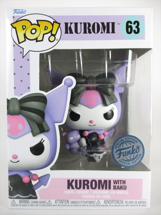 クロミ withバク [KUROMI] FUNKO(ファンコ) POP! 63