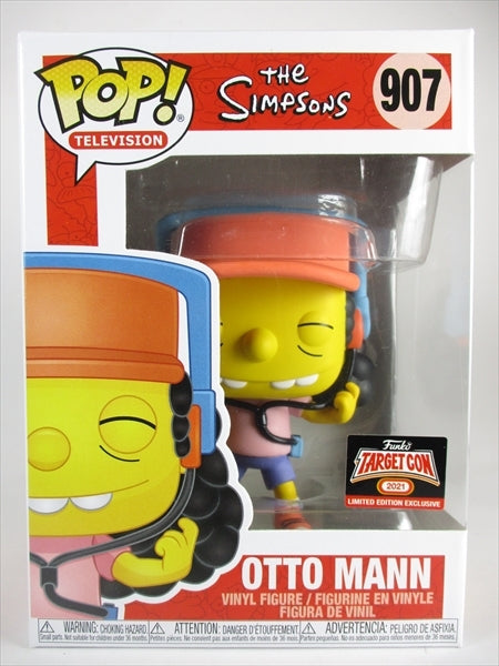 オットー・マン 2021年ターゲットコン限定 [SHIMPSONS(シンプソンズ)] FUNKO(ファンコ) POP! TELEVISION 907