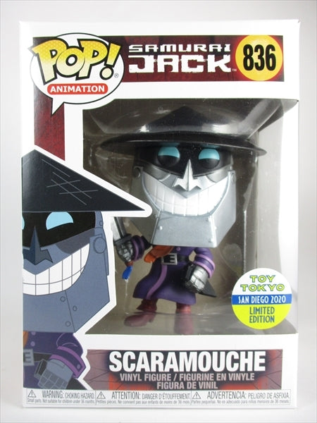 SCARAMOUCHE 2020年サンディエゴコミコン限定 [サムライジャック(SAMURAI JACK)] FUNKO(ファンコ) POP! ANIMATION 836