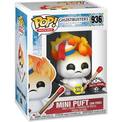 ミニマシュマロマン マッチ 蓄光版 Mサイズ [ゴーストバスターズ/アフターライフ] FUNKO(ファンコ) POP! TEES