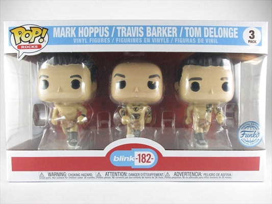 マーク・ホッパス,トラヴィス・バーカー,トム・デロング ストリーキング [ブリンク182(blink 182)] FUNKO(ファンコ) POP! ROCKS 3PACK