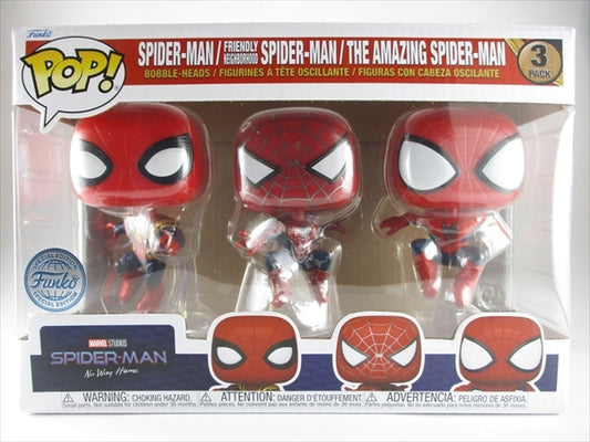 スパイダーマン３体セット [スパイダーマンノーウェイホーム] FUNKO(ファンコ) POP! 3PACK