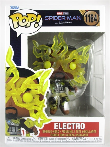 【箱傷】 エレクトロ [スパイダーマン ノー・ウェイ・ホーム] FUNKO(ファンコ) POP! 1164