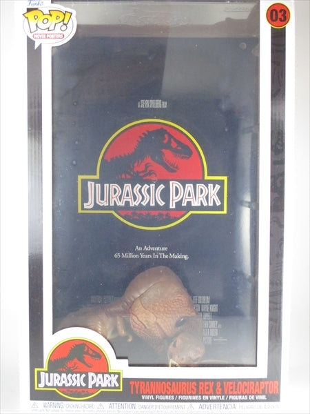 ティラノサウルス・レックス＆ヴェロキラプトル [ジュラシックパーク] FUNKO(ファンコ) POP! MOVIE POSTERS 03