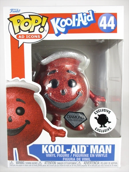クールエイドマン ダイヤモンドグリッター [Kool-Aid] FUNKO(ファンコ) POP! AD ICONS 44