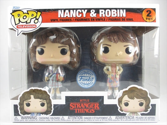 ナンシー＆ロビン [ストレンジャーシングス] FUNKO(ファンコ) POP! TELEVISION 2PACK