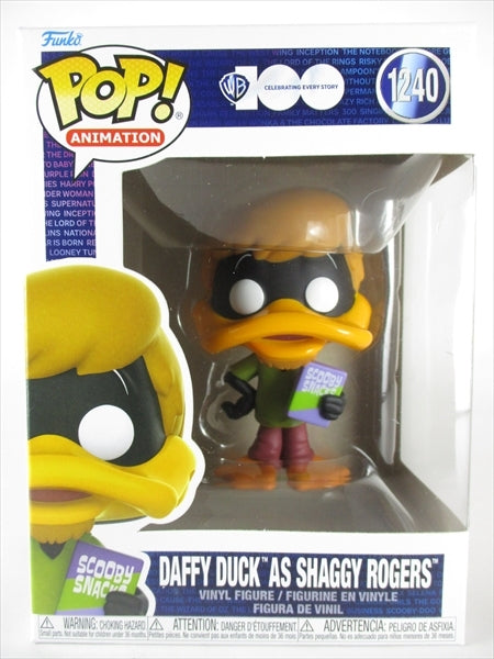 【箱傷】 ダフィー・ダック asシャギー・ロジャース [Warner Bros. 100th Anniversary] FUNKO(ファンコ) POP! ANIMATION 1240