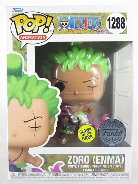 ロロノア・ゾロ with閻魔 蓄光版 [ONE PIECE(ワンピース)] FUNKO(ファンコ) POP! ANIMATION 1288