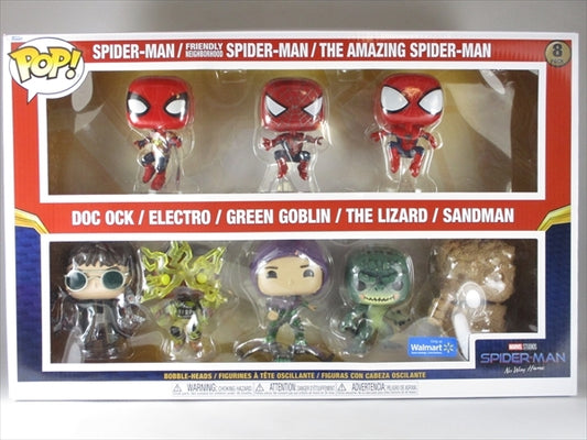 スパイダーマンノーウェイホーム８体セット [スパイダーマンノーウェイホーム] FUNKO(ファンコ) POP! 8PACK