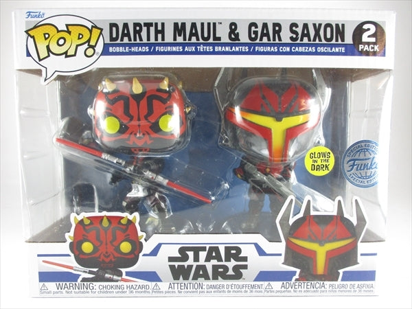 ダースモール＆ガー・サクソン 蓄光版 [スターウォーズ(STAR WARS)] FUNKO(ファンコ) POP! 2PACK