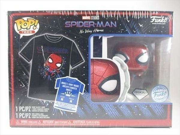 スパイダーマン ノーウェイホーム ダイヤモンドグリッター Mサイズ [スパイダーマンノーウェイホーム] FUNKO(ファンコ) POP! TEES