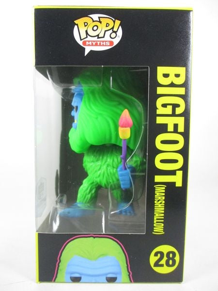 ビッグフット ブラックライト ファンコHQ限定 [BIGFOOT] FUNKO(ファンコ) POP! MYTHS 28