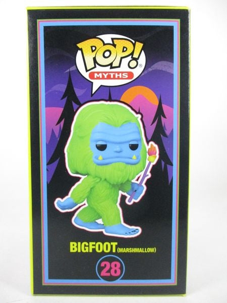 ビッグフット ブラックライト ファンコHQ限定 [BIGFOOT] FUNKO(ファンコ) POP! MYTHS 28