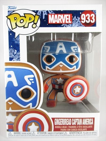 ジンジャーブレッド キャプテンアメリカ [MARVEL] FUNKO(ファンコ) POP! 933