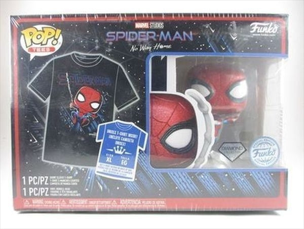 スパイダーマンノーウェイホーム ダイヤモンドグリッター XLサイズ [スパイダーマンノーウェイホーム] FUNKO(ファンコ) POP! TEES