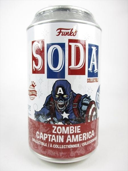 ゾンビ・キャプテンアメリカ ソーダ缶 [ホワット・イフ…？(WHAT IF…?)] FUNKO(ファンコ) SODA