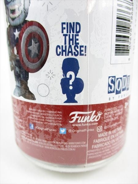 ゾンビ・キャプテンアメリカ ソーダ缶 [ホワット・イフ…？(WHAT IF…?)] FUNKO(ファンコ) SODA