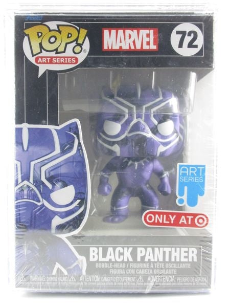 ブラックパンサー [MARVEL] FUNKO(ファンコ) POP! ART SERIES 72