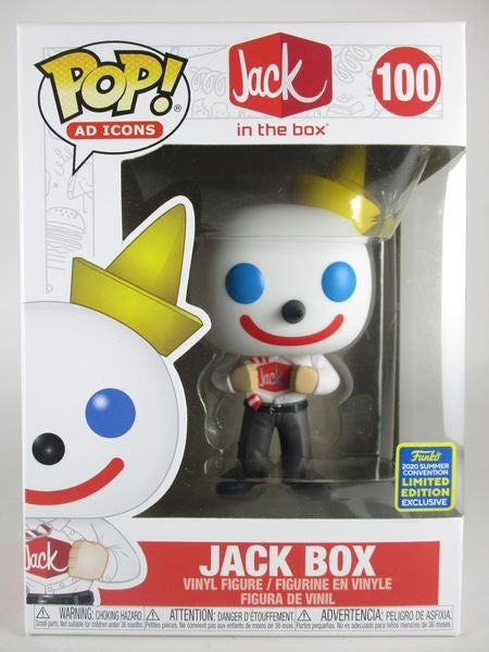 JACK BOX 2020年SUMMER CONVENTION限定 [Jack in the box] FUNKO(ファンコ) POP! AD ICONS 100