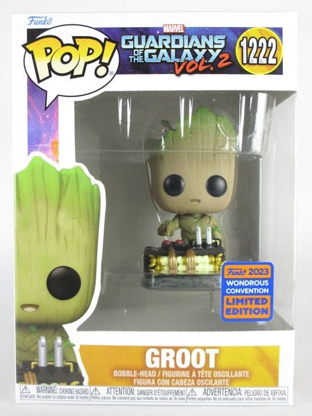 グルート 2023年WONDEROUS CONVENTION限定 [ガーディアンズオブザギャラクシー VOL.2] FUNKO(ファンコ) POP! 1222