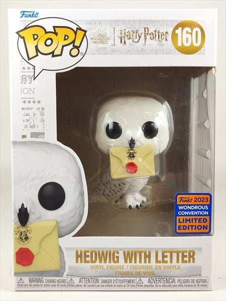 ヘドウィグ with手紙 2023年WONDEROUS CONVENTION限定 [ハリーポッター(Harry Potter)] FUNKO(ファンコ) POP! 160