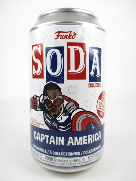 キャプテンアメリカ ソーダ缶 [ファルコン&ウィンター・ソルジャー] FUNKO(ファンコ) SODA